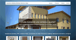 Desktop Screenshot of emilianoherreraehijos.com